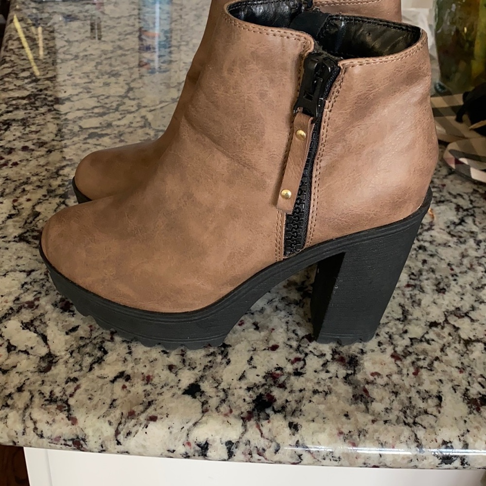 Bootie heels